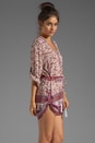 view 4 of 8 Gypsy Love Playsuit in Berry