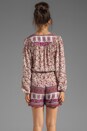 view 5 of 8 Gypsy Love Playsuit in Berry