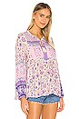 view 3 of 5 Portobello Road Blouse in Lavender
