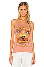 view 2 of 5 Texan Blue Moon Organic Tank in Coral