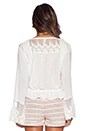 view 3 of 4 Savannah Blouse in Off White