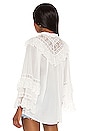 view 3 of 4 Ella Lace Blouse in White