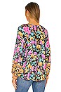 view 3 of 4 Butterfly Blouse in Firefly