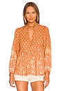 view 1 of 5 Utopia Blouse in Cinnamon