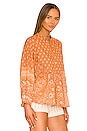 view 3 of 5 Utopia Blouse in Cinnamon