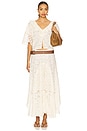 view 4 of 4 Lux Lisbon Lace Blouse in Vintage Cream