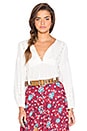 view 1 of 5 Boho Bella Blouse in White