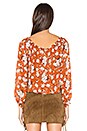 view 3 of 4 Gypsy Dancer Top in Maple