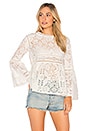 view 1 of 4 CLOVER ブラウス in White