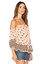 view 2 of 4 Lionheart Off Shoulder Top in Sundown