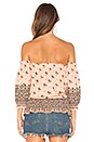 view 3 of 4 Lionheart Off Shoulder Top in Sundown