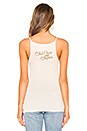view 4 of 5 Cuba Ribbed Tank in Cream