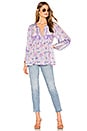 view 4 of 4 Poinciana Blouse in Lilac