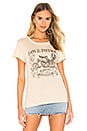 view 2 of 5 Love Potion Organic Girlfriend Tee in Cream