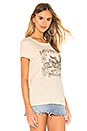 view 3 of 5 Love Potion Organic Girlfriend Tee in Cream
