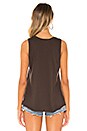 view 4 of 5 Rebel Rider Organic Tank in Charcoal