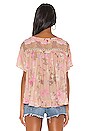 view 3 of 4 Wild Bloom Top in Blush