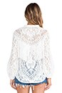 view 3 of 5 White Dove Lace Blouse in White