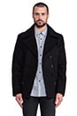 view 2 of 6 Dugan Pea Coat in Black