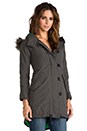 view 4 of 6 Norwich Parka with Faux Fur Trim in Noreaster Grey