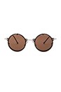 view 1 of 3 LUNETTES DE SOLEIL INFINITY in Black & Brown