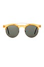 view 1 of 3 GAFAS DE SOL SURF ROCK in Matte Yellow & Gold