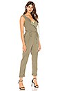 view 2 of 3 Arabesque Jumpsuit in Antique Military Olive