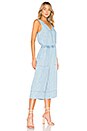 view 2 of 3 Sleeveless Jumpsuit in Light Wash
