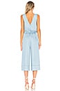view 3 of 3 Sleeveless Jumpsuit in Light Wash