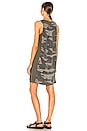 view 3 of 3 Promenade Dress in Vintage Olive Brown Camo
