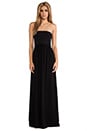 view 1 of 5 Strapless Maxi Dress in Black