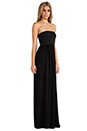 view 2 of 5 Strapless Maxi Dress in Black