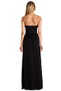 view 3 of 5 Strapless Maxi Dress in Black
