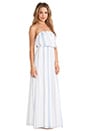 view 2 of 4 Canyondale Stripe Maxi in Chambray/Apricot