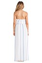 view 3 of 4 Canyondale Stripe Maxi in Chambray/Apricot