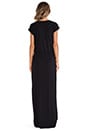 view 3 of 5 Tie Waist Maxi Dress in Black