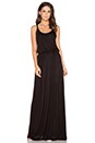 view 1 of 3 Midnight Jersey Racerback Maxi Dress in Black