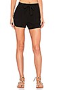 view 1 of 3 Rayon Voile Short in Black