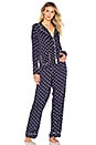 view 1 of 3 CONJUNTO PIJAMA NOTCH COLLAR in Snow Dots