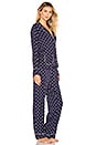 view 2 of 3 CONJUNTO PIJAMA NOTCH COLLAR in Snow Dots