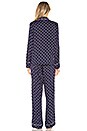 view 3 of 3 CONJUNTO PIJAMA NOTCH COLLAR in Snow Dots