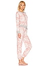 view 2 of 3 Long Sleeve PJ Set in Winter Blossom