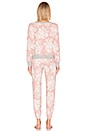 view 3 of 3 Long Sleeve PJ Set in Winter Blossom