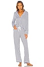 view 1 of 3 PYJAMA in Vertical Heavenly Stripe