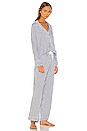 view 2 of 3 PYJAMA in Vertical Heavenly Stripe