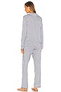 view 3 of 3 PYJAMA in Vertical Heavenly Stripe