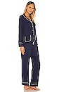 view 2 of 3 Notch Collar PJ Set in Midnight Navy