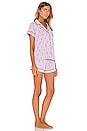 view 2 of 3 잠옷 세트 in Orchid Petal Falling Stars