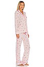 view 2 of 3 Notch Collar Pajama Set in Love Is Splendid
