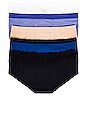 view 2 of 5 5 Pack Seamless Hipster in Multi